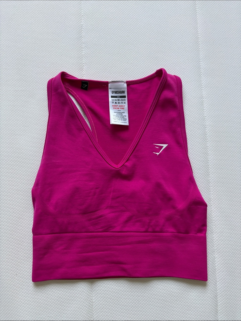 Gymshark Everyday Seamless Crop Tank XS